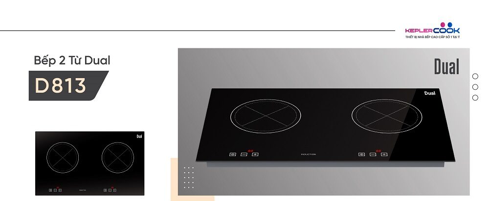Bếp Từ Đôi Dual D813