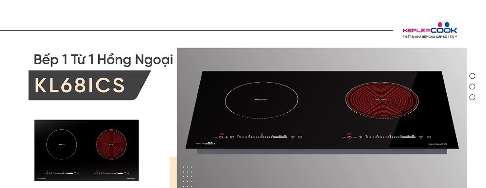 Bếp Từ Hồng Ngoại KeplerCook KL68ICS Bếp Từ Hồng Ngoại KeplerCook KL68ICS