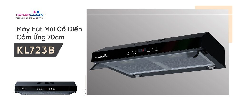 Máy Hút Mùi KeplerCook KL723B 700mm