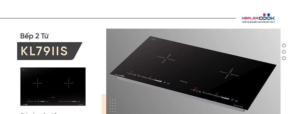 Bếp Từ Đôi KeplerCook KL79IIS