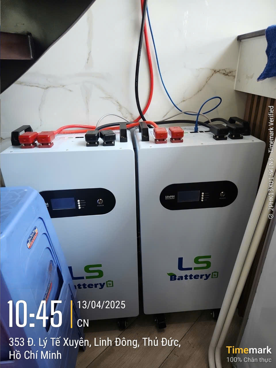 Pin Lưu trữ LS BATTERY 300AH 51.2V 15KW