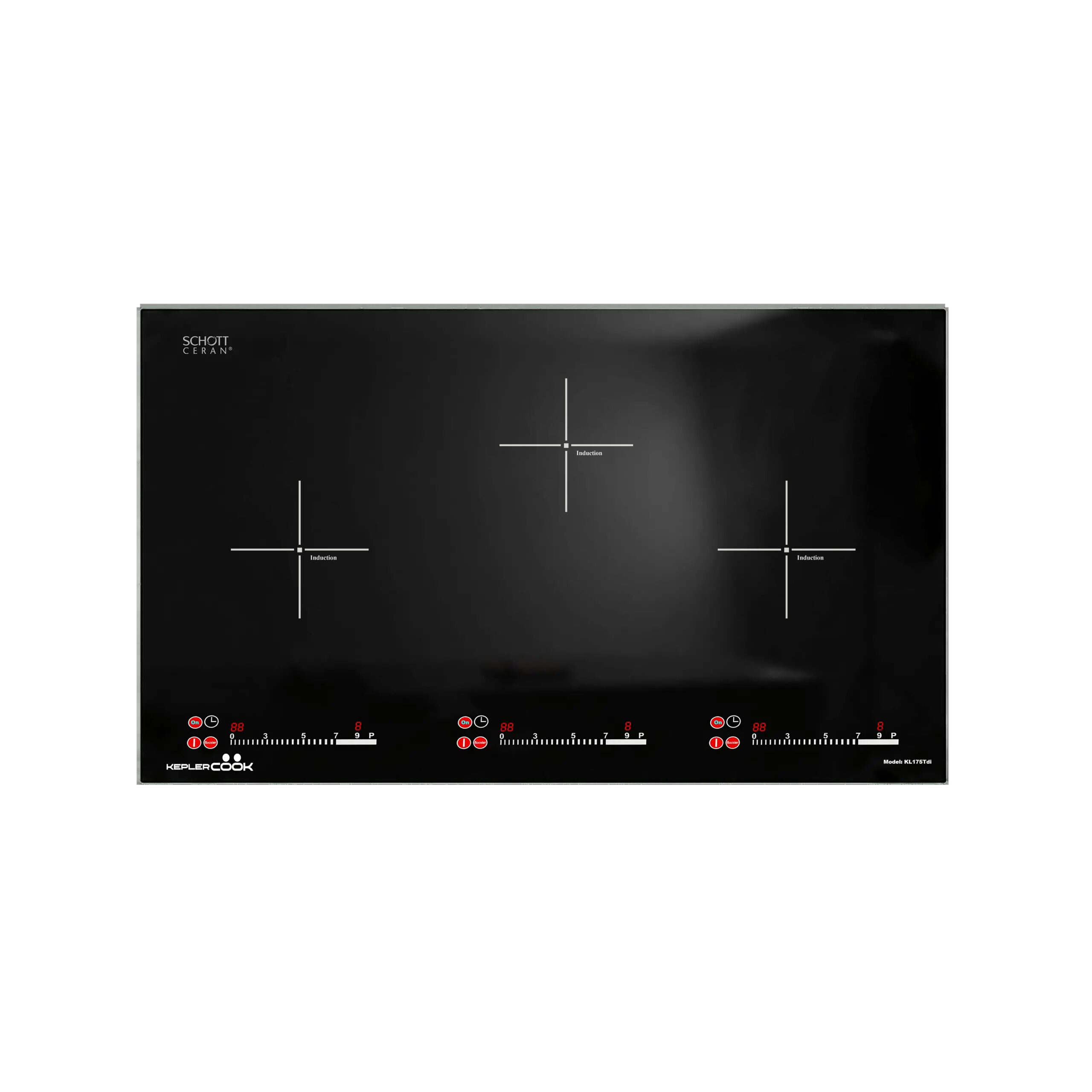 Bếp 3 Từ KeplerCook KL175TDi