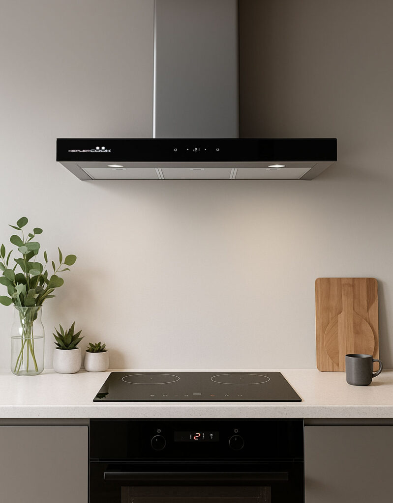 Máy hút mùi Cảm Ứng Phẳng 900mm KeplerCook KL613 Máy hút mùi Cảm Ứng Phẳng 900mm KeplerCook KL613