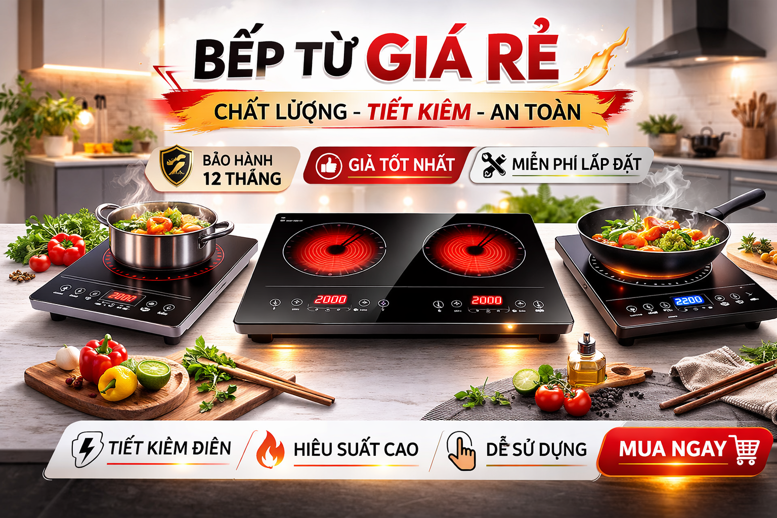 Bếp Từ Giá Rẻ