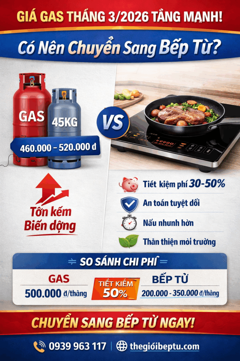 Giá Gas Tháng 3/2026